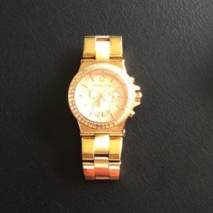 Michael Kors Dylan Chronograph Rose Gold Watch